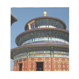 China, Beijing, Temple of Heaven, Chinese Urn in Notepad