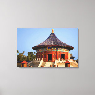 China, Beijing, Tian Tan Park, Temple of Heaven, 2 Canvas Print