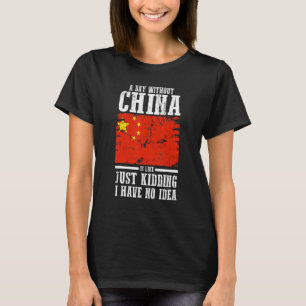 China Chinese Flag T-Shirt