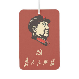 China, Communism, Chairman Mao Zedong Air Freshener