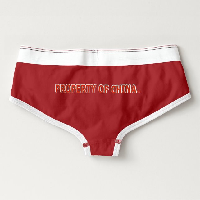 China Designer Name Brand Boy-Shorts Briefs (Back)