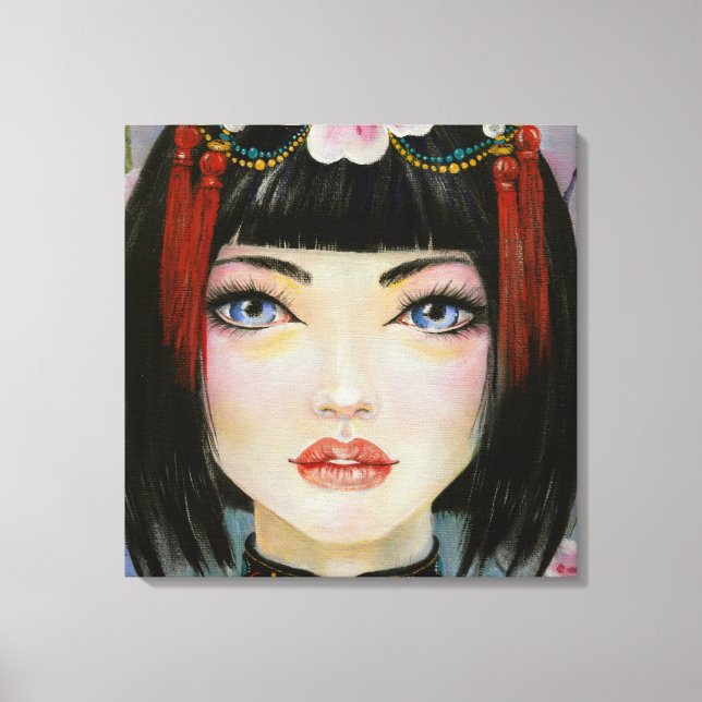 China Doll Canvas Print (Front)