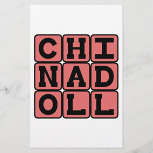 China Doll, Glazed Porcelain