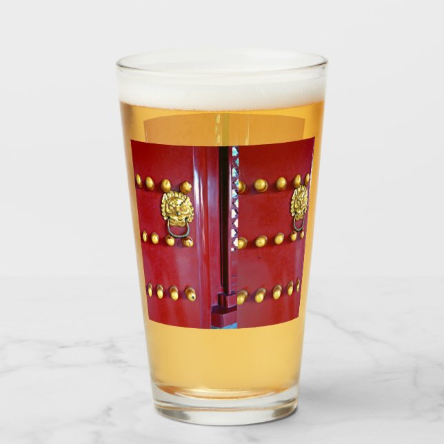 China Door Knocker Glass (Front Filled)