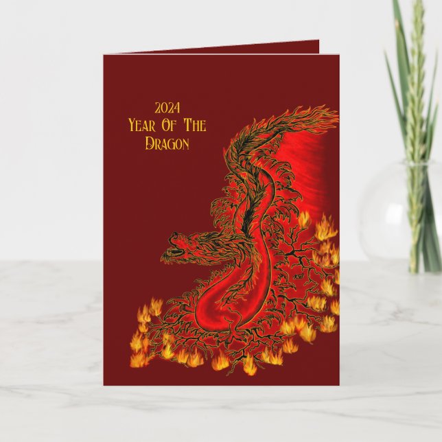 China Dragon , 2024 Year Of The Dragon Program (Front)