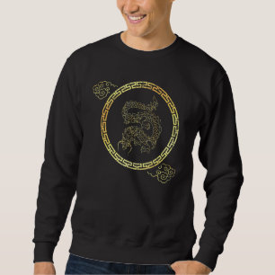 China Dragon Fantasy Animal Mythical Creature Flyi Sweatshirt