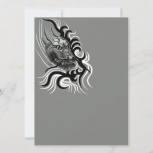 China Dragon in Tattoostyle