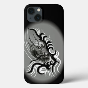 China Dragon in Tattoostyle iPhone 13 Case