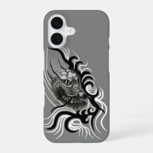 China Dragon in Tattoostyle iPhone 16 Case