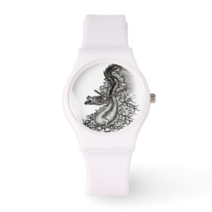 China Dragon in Tattoostyle Watch