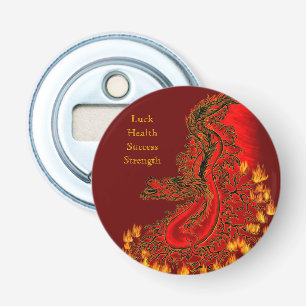 China Dragon red and gold design Bottle Opener