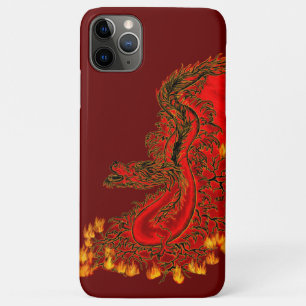 China Dragon red and gold design iPhone 11 Pro Max Case