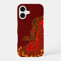 China Dragon red and gold design