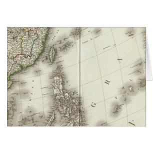 China Engraved Map