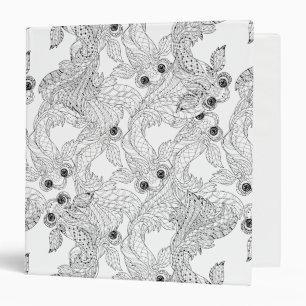 China Fish Doodle Binder