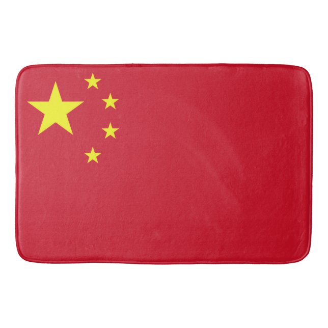 China flag bath mat (Front)