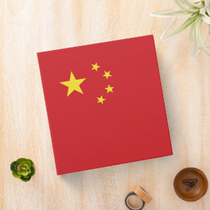 China flag binder