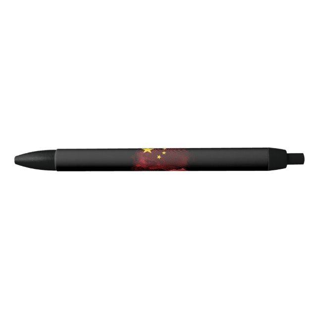 China flag black ink pen (Front)