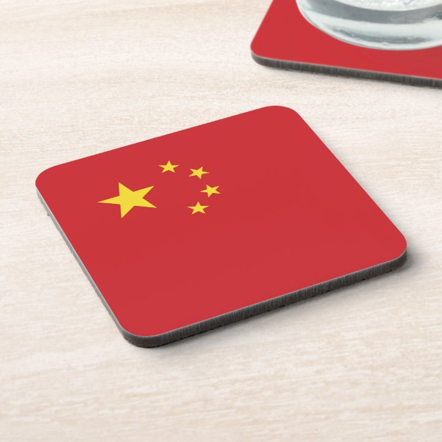 China flag coaster (Left Side)