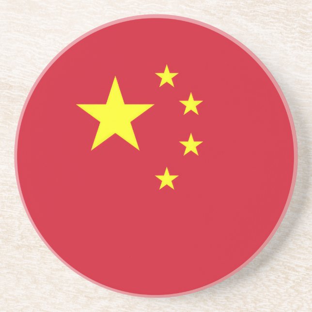 China flag coaster (Front)