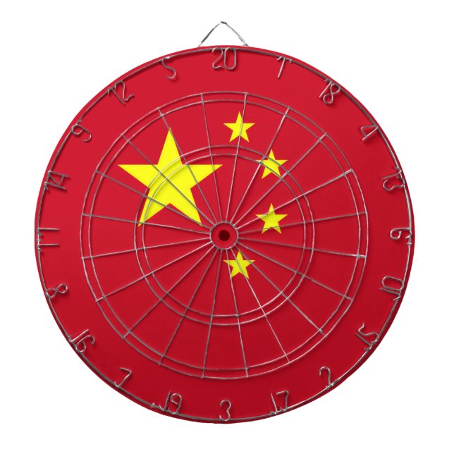 China flag dartboard (Front)