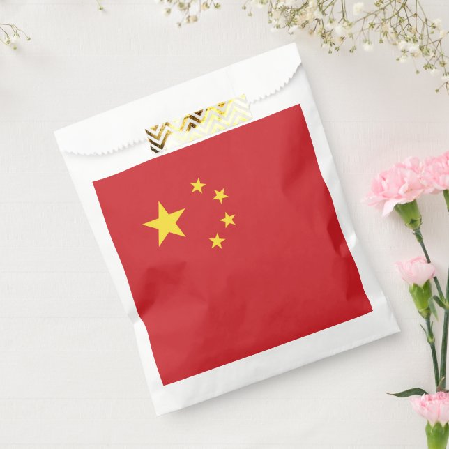 China flag favour bag (Sealed)