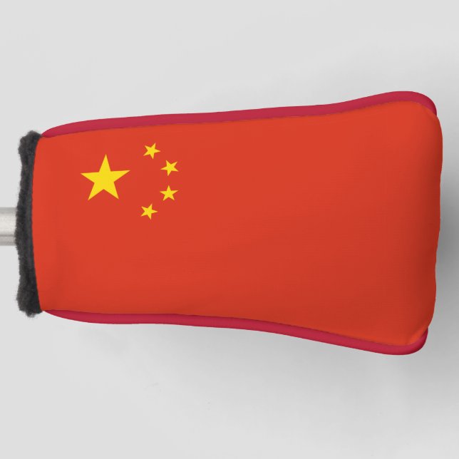China flag Golf Head Cover (Front)