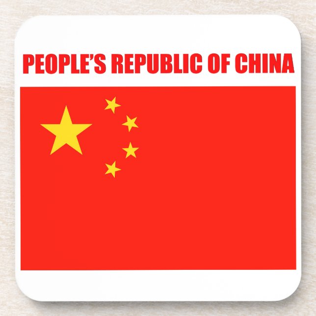 China Flag High Quality Coaster (Front)
