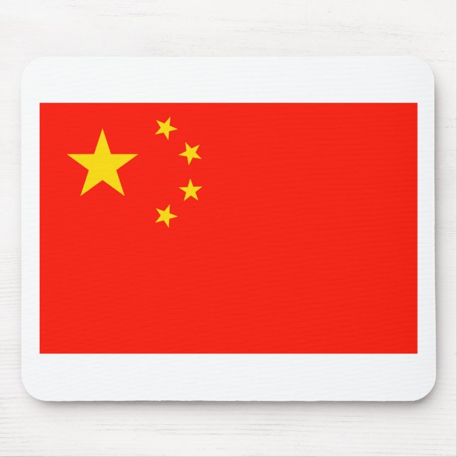 China Flag - High Quality Mouse Pad (Front)