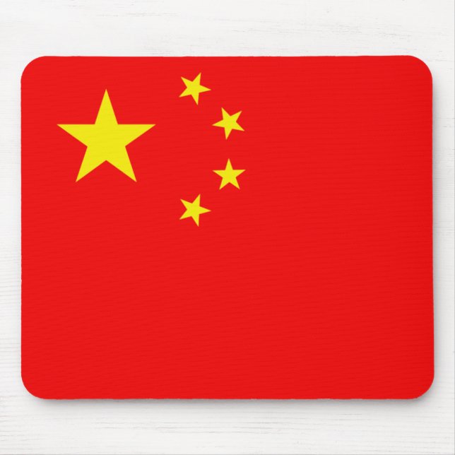 China Flag Mouse Pad (Front)