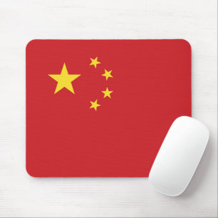 China flag mouse pad