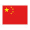 China Flag Postcard