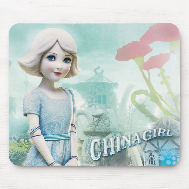 China Girl 1 Mouse Pad (Front)