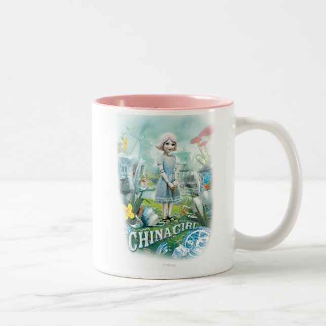 China Girl 1 Two-Tone Coffee Mug (Right)