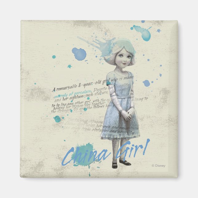 China Girl 2 Magnet (Front)