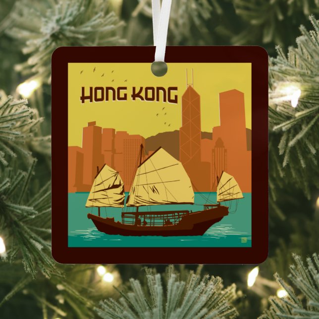 China | Hong Kong Metal Ornament (Insitu)