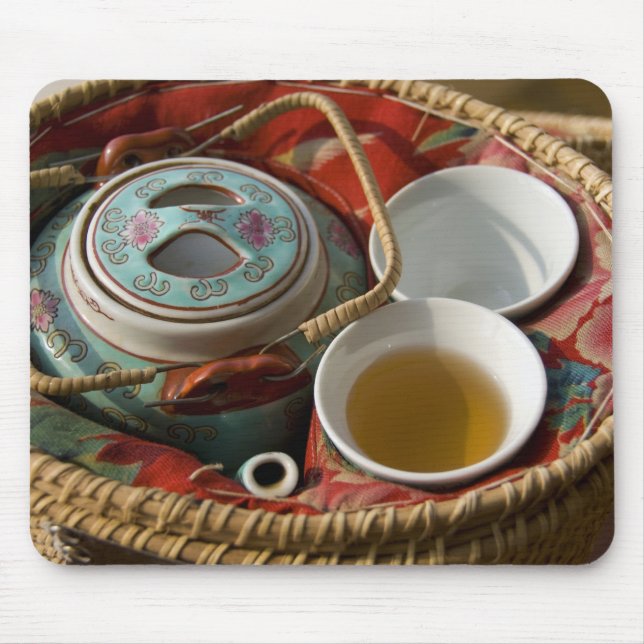 China, Hong Kong. Traditional Chinese teapot & 3 Mouse Pad (Front)