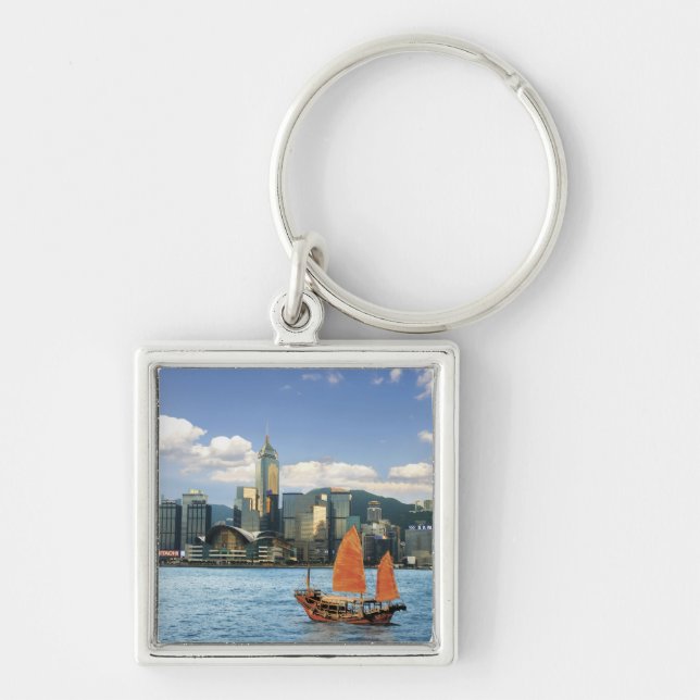 China; Hong Kong; Victoria Harbour; Harbour; A Keychain (Front)
