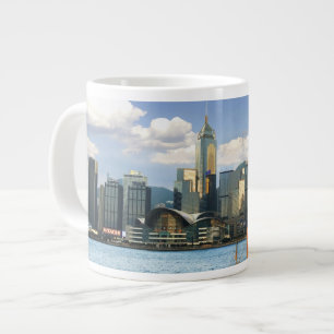 China; Hong Kong; Victoria Harbour; Harbour; A Large Coffee Mug