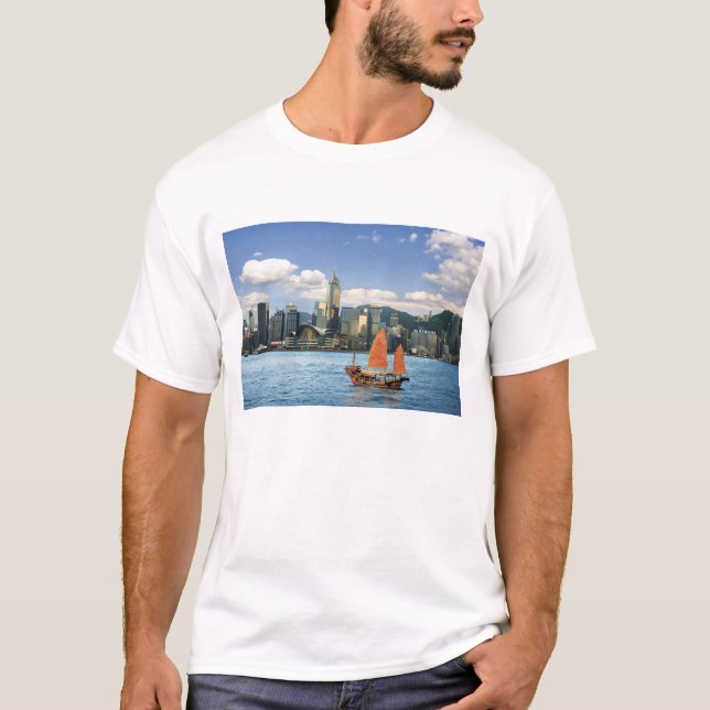 China; Hong Kong; Victoria Harbour; Harbour; A T-Shirt (Front)