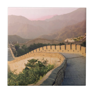 China, Huairou County, Sunset Tile