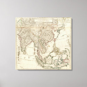 China, India, Asia Canvas Print
