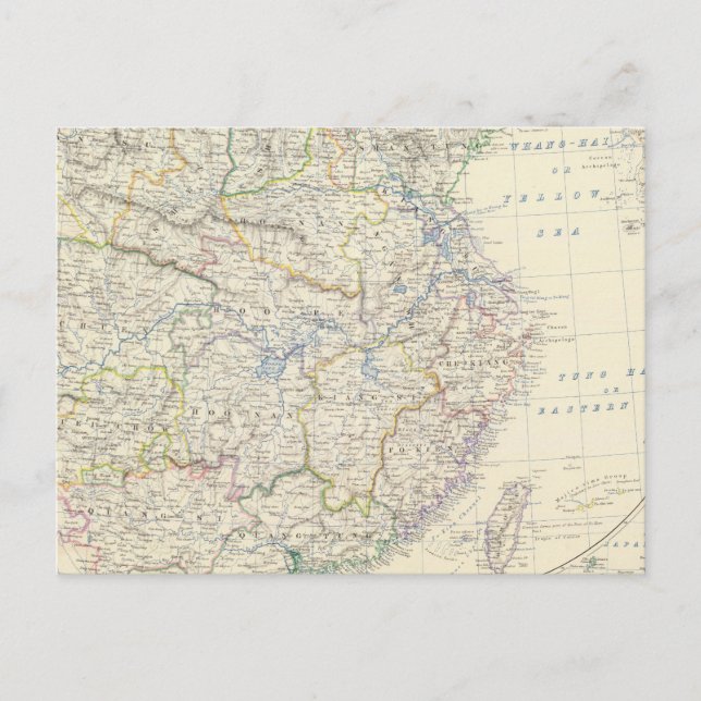 China, Japan Postcard (Front)