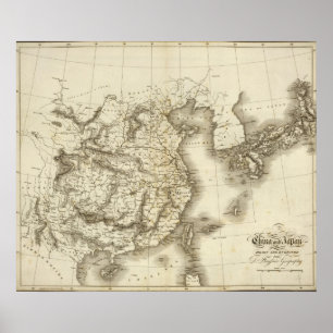 China, Japan Poster