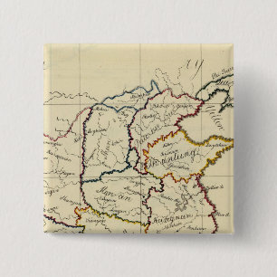 China, Korea 2 Inch Square Button