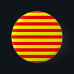 china kyrgyzstan spain flag stripes red yellow pat 2 inch round button<br><div class="desc">china kyrgyzstan spain flag stripes red yellow pattern</div>