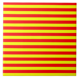 china kyrgyzstan spain flag stripes red yellow pat tile