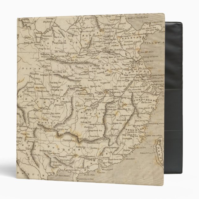 China Map by Arrowsmith Binder (Front/Inside)