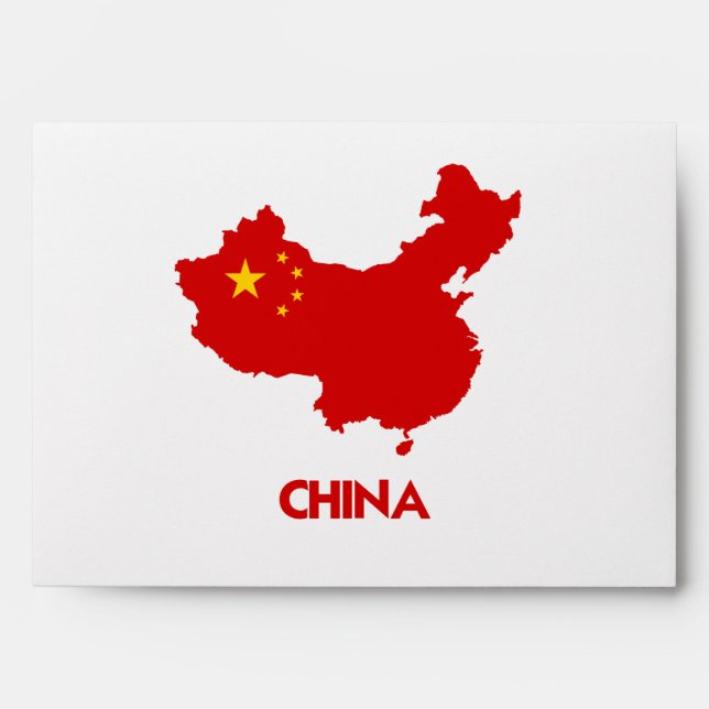 CHINA MAP ENVELOPES (Front)