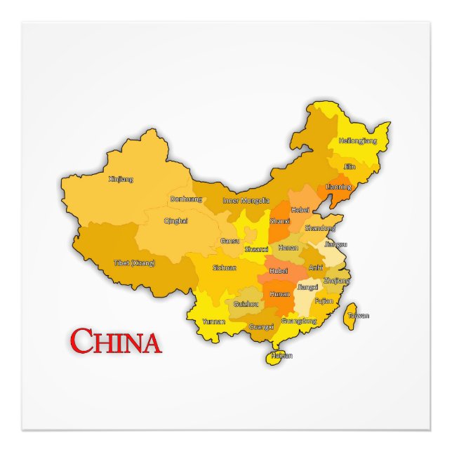 China map sign (Front)